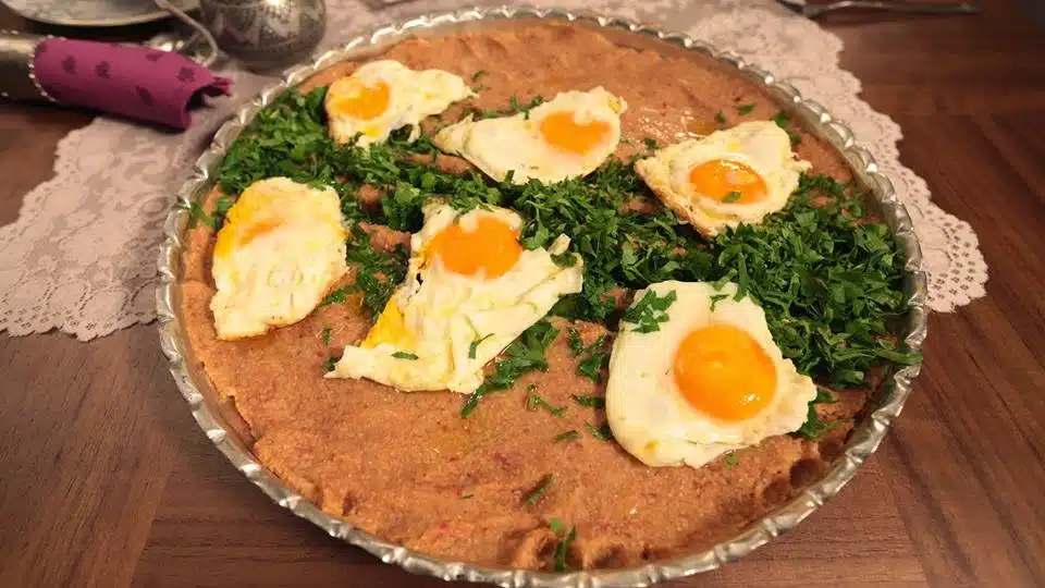 Accin - acılı bulgurlu meze